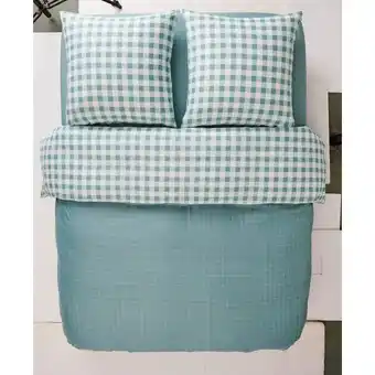 Auchan Parure Microfibre Green offre