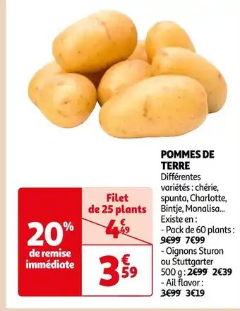 Auchan Supermarché POMMES DE TERRE offre