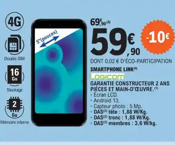 E.Leclerc SMARTPHONE LINK(4) offre