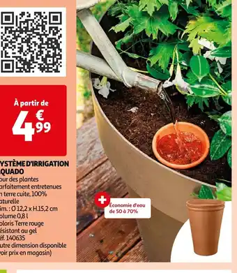 Auchan SYSTÈME D'IRRIGATION AQUADO offre