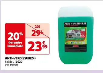 Auchan ANTI-VERDISSURES offre