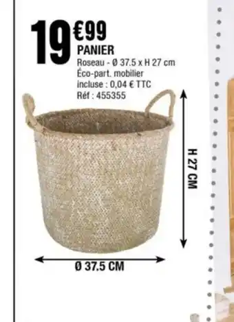 La Foir'Fouille PANIER offre