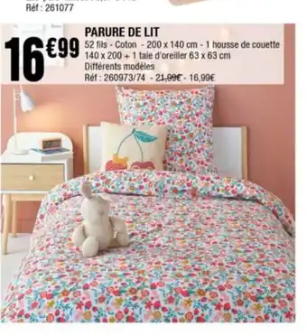 La Foir'Fouille PARURE DE LIT offre