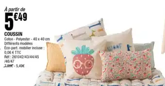 La Foir'Fouille COUSSIN offre