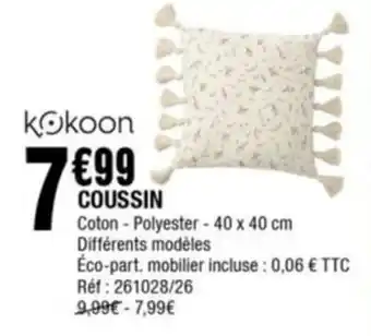 La Foir'Fouille COUSSIN offre