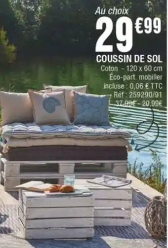 La Foir'Fouille COUSSIN DE SOL offre