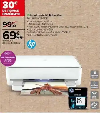 Carrefour Imprimante Multifonction offre