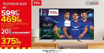 Carrefour Téléviseur QLED 4K offre