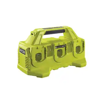 Bricomarché Chargeur de batterie RYOBI - RC18640 - 18V One+ Lithium-ion - 6 ports offre