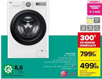 Carrefour Lave linge offre