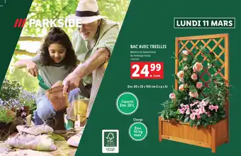 Lidl BAC AVEC TREILLIS offre