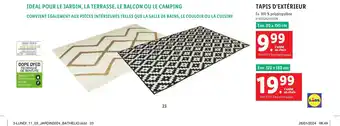 Lidl TAPIS D'EXTÉRIEUR offre
