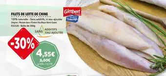 Gel 2000 FILETS DE LOTTE DE CHINE offre