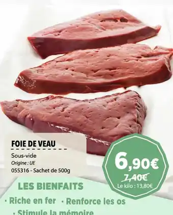 Gel 2000 FOIE DE VEAU offre