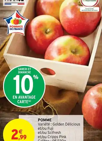 Intermarché POMME offre