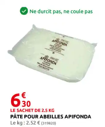 Rural Master Pâte pour abeilles apifonda offre