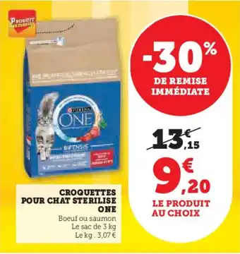 CROQUETTES POUR CHAT STERILISE ONE