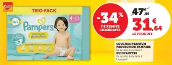 COUCHES PREMIUM PROTECTION PAMPERS
