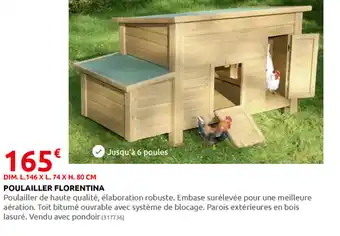 Rural Master Poulailler florentina offre
