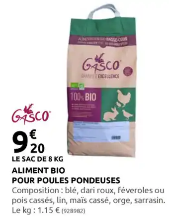 Rural Master Aliment bio pour poules pondeuses offre