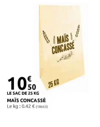 Rural Master Maïs concassé offre