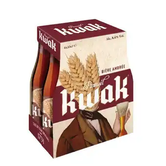 Auchan Supermarché Bière Kwak offre