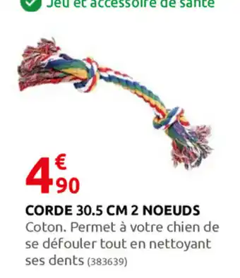 Corde 30.5 cm 2 Noeuds