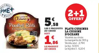 Hyper U PLATS CUISINES LA CUISINE D'OCEANE offre