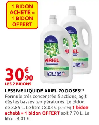 Rural Master Lessive liquide Ariel 70 Doses offre