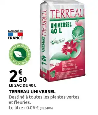Terreau Universel