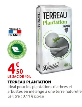Rural Master Terreau Plantation offre