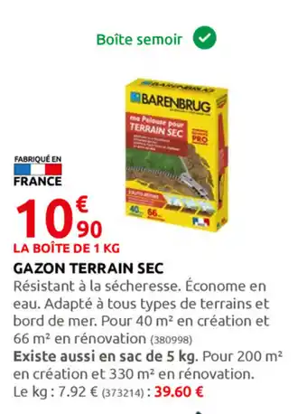 Rural Master Gazon Terrain Sec offre