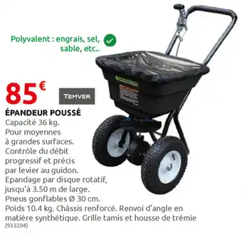 Rural Master Épandeur poussé offre