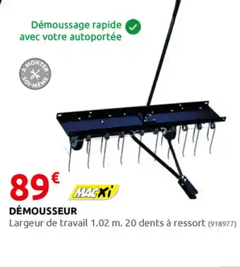 Rural Master Démousseur offre