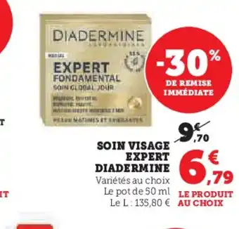 Hyper U SOIN VISAGE EXPERT DIADERMINE offre