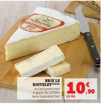 Hyper U BRIE LE ROITELET offre