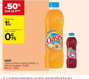 Carrefour Contact OASIS offre