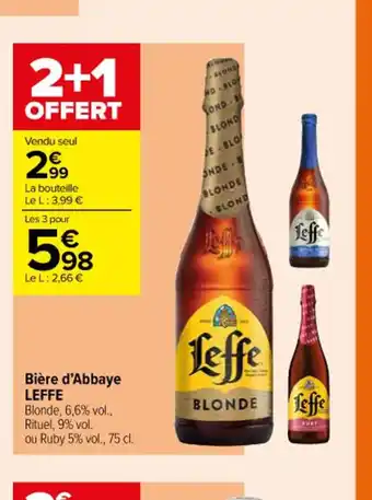 Bière d'Abbaye LEFFE