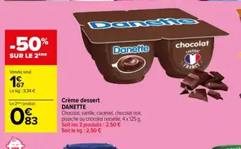 CrĂšme dessert DANETTE