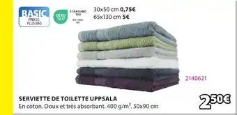 JYSK SERVIETTE DE TOILETTE UPPSALA offre