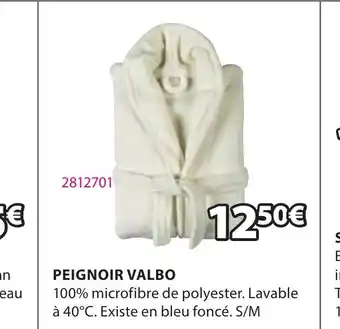 JYSK PEIGNOIR VALBO offre