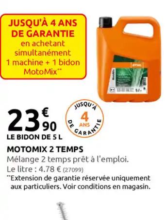 Rural Master Motomix 2 Temps offre