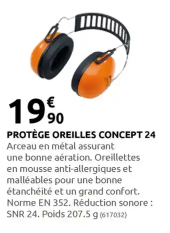 Rural Master Protège Oreilles Concept 24 offre