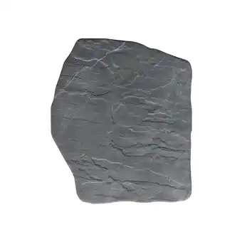 Bricomarché Pas Japonais Grès Cérame Effet Pierre Noire L.42 X L.36 X Ep.2 Cm (lot De 5) offre