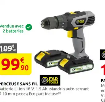 Rural Master Perceuse sans fil offre