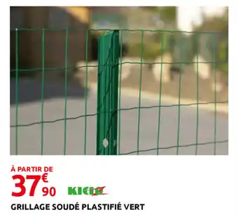 Rural Master Grillage soudé plastifié vert offre