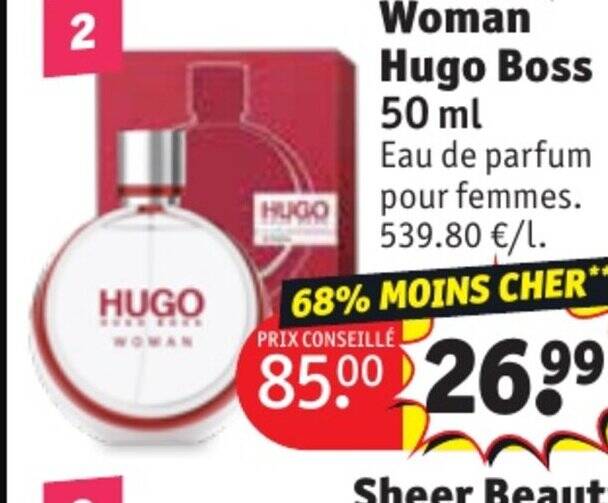 Hugo boss shop woman kruidvat