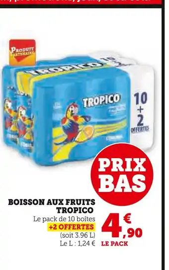 U Express TROPICO BOISSON AUX FRUITS offre