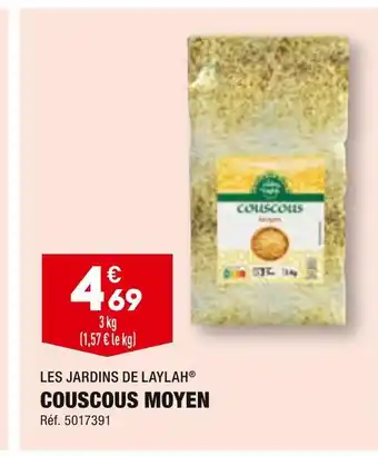 ALDI LES JARDINS DE LAYLAH COUSCOUS MOYEN offre