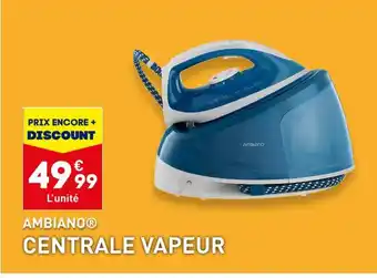 ALDI AMBIANO CENTRALE VAPEUR offre